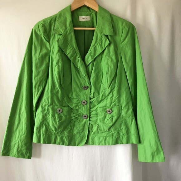 Bright Green Lightweight Jacket - Picture 4 of 5